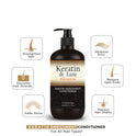 Keratin Deluxe Hair Conditioner 300Ml