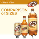 A&W Cream Soda, 12 fl oz, 12 Pack Cans