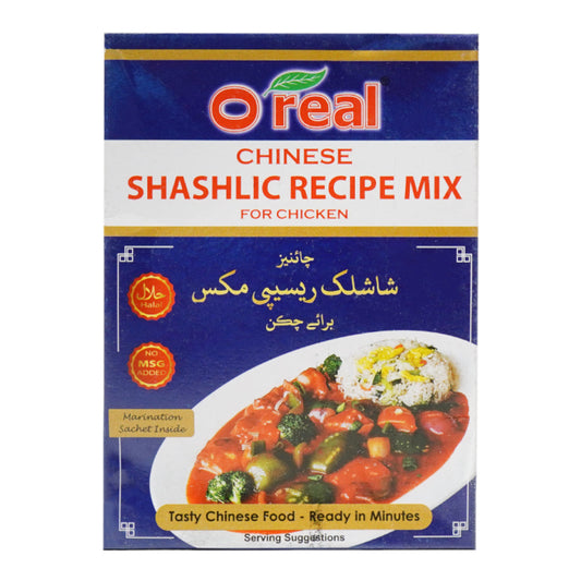 OREAL CHINESE SHASHLIC MIX FOR CHICKEN 65 GM