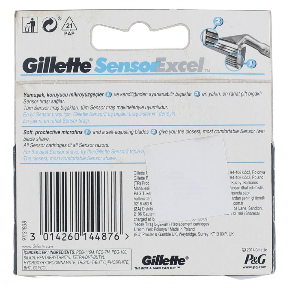 GILLETTE SENSOR EXCEL 5 BLADES