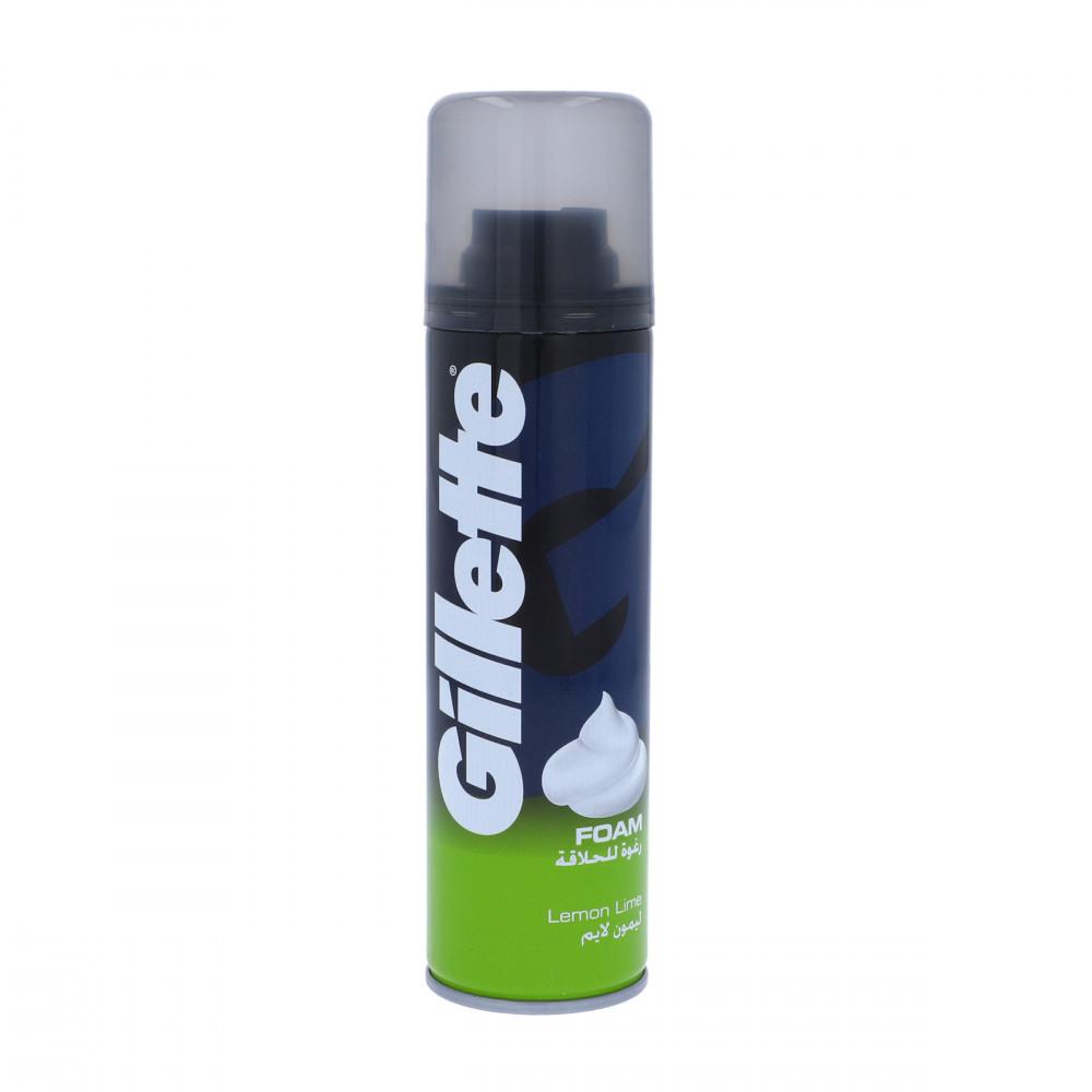 GILLETTE SHAVING FOAM LEMON LIME 200 ML