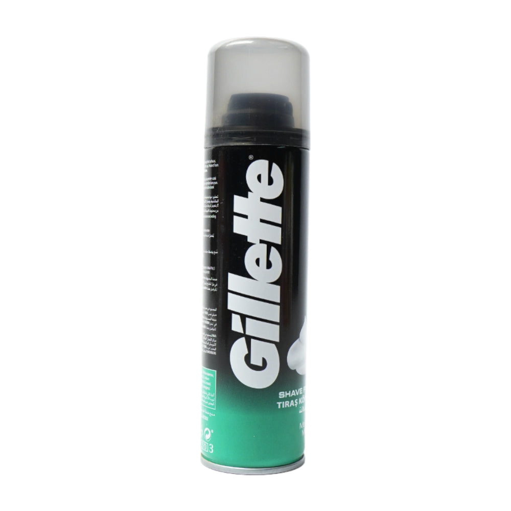 GILLETTE SHAVING FOAM  MENTHOL 200 ML