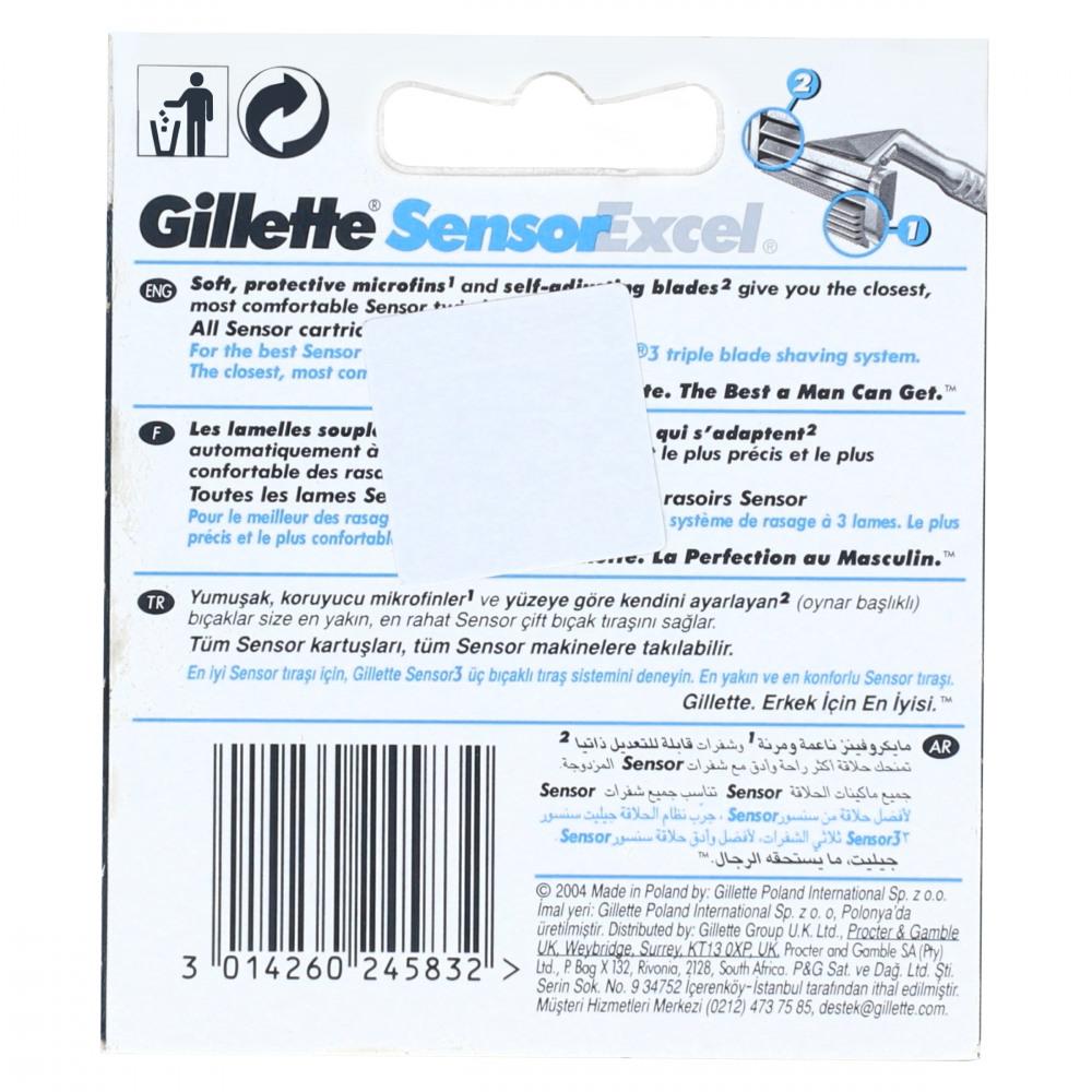 GILLETTE SENSOR EXCEL 10 BLADES