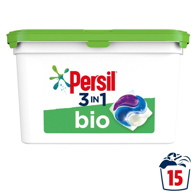 PERSIL WASHING CAPSULES BIO 3IN1 15 WASH 405 GM