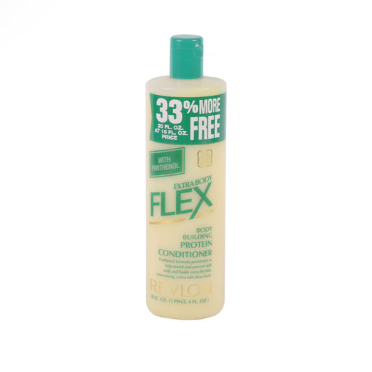 REVLON FLEX CONDITIONER WITH PANTHENOL GREEN 20 OZ