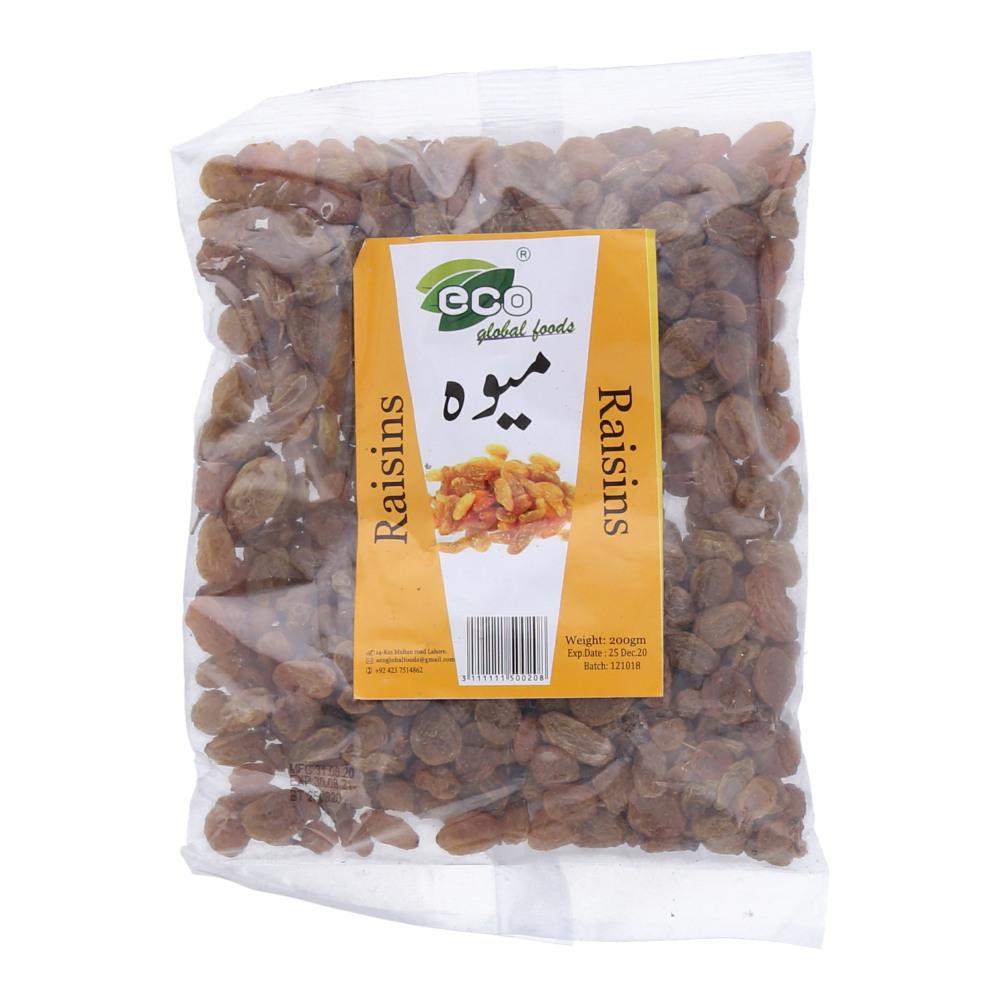 ECO RAISINS 200GM