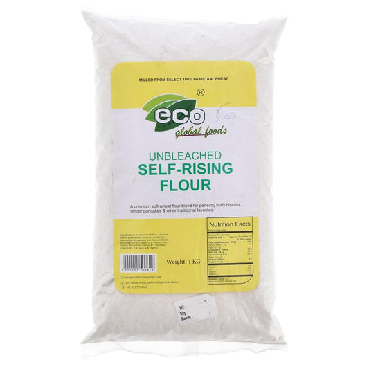 ECO UNBLEACHED SELF RISING FLOUR 1 KG