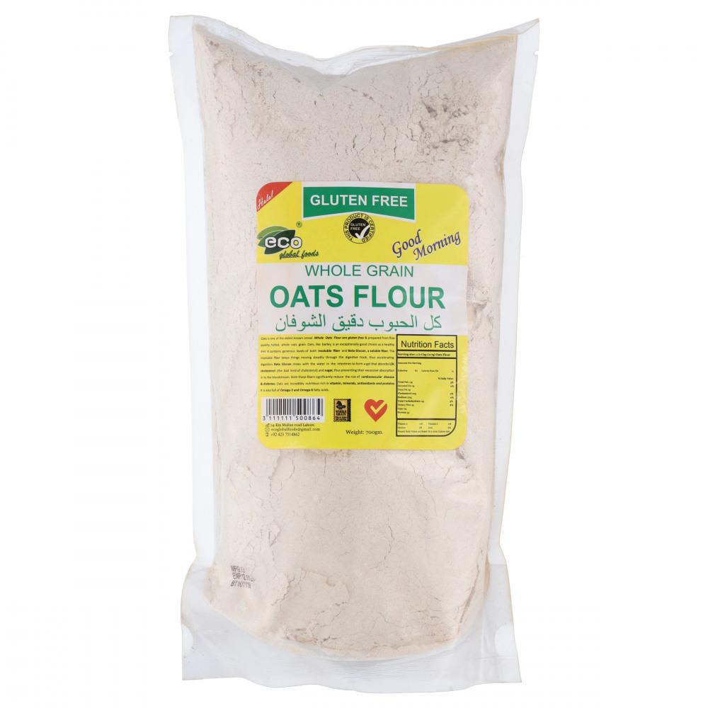 ECO WHOLE GRAIN OATS FLOUR 700 GM