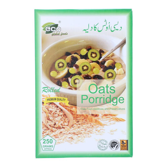 ECO ROLLED OATS PORRIDGE 250 GM