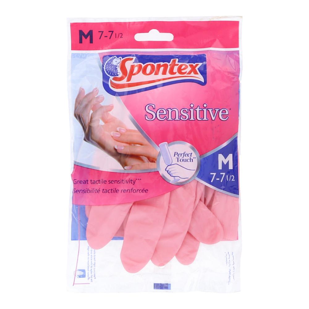 SPONTEX GLOVES SENSITIVES MEDIUM 7-7