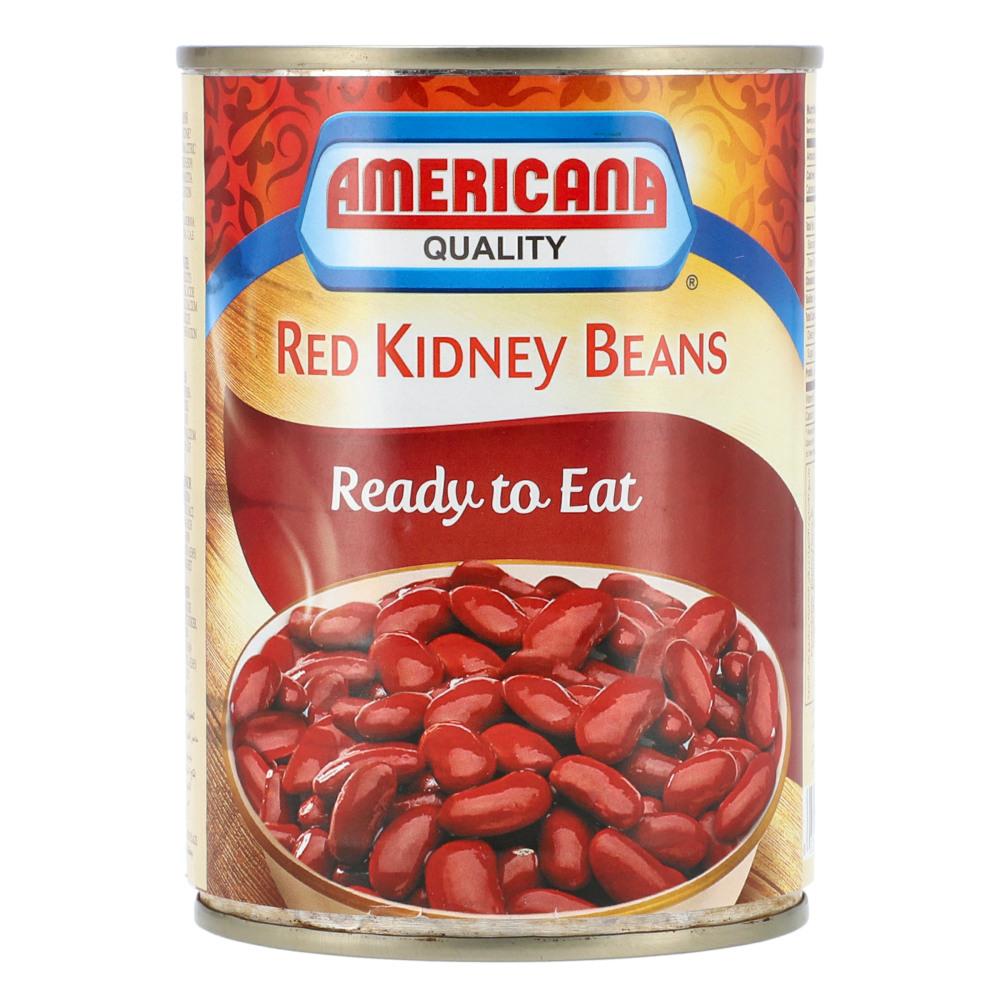 AMERICANA RED KIDNEY BEANS TIN 400GM