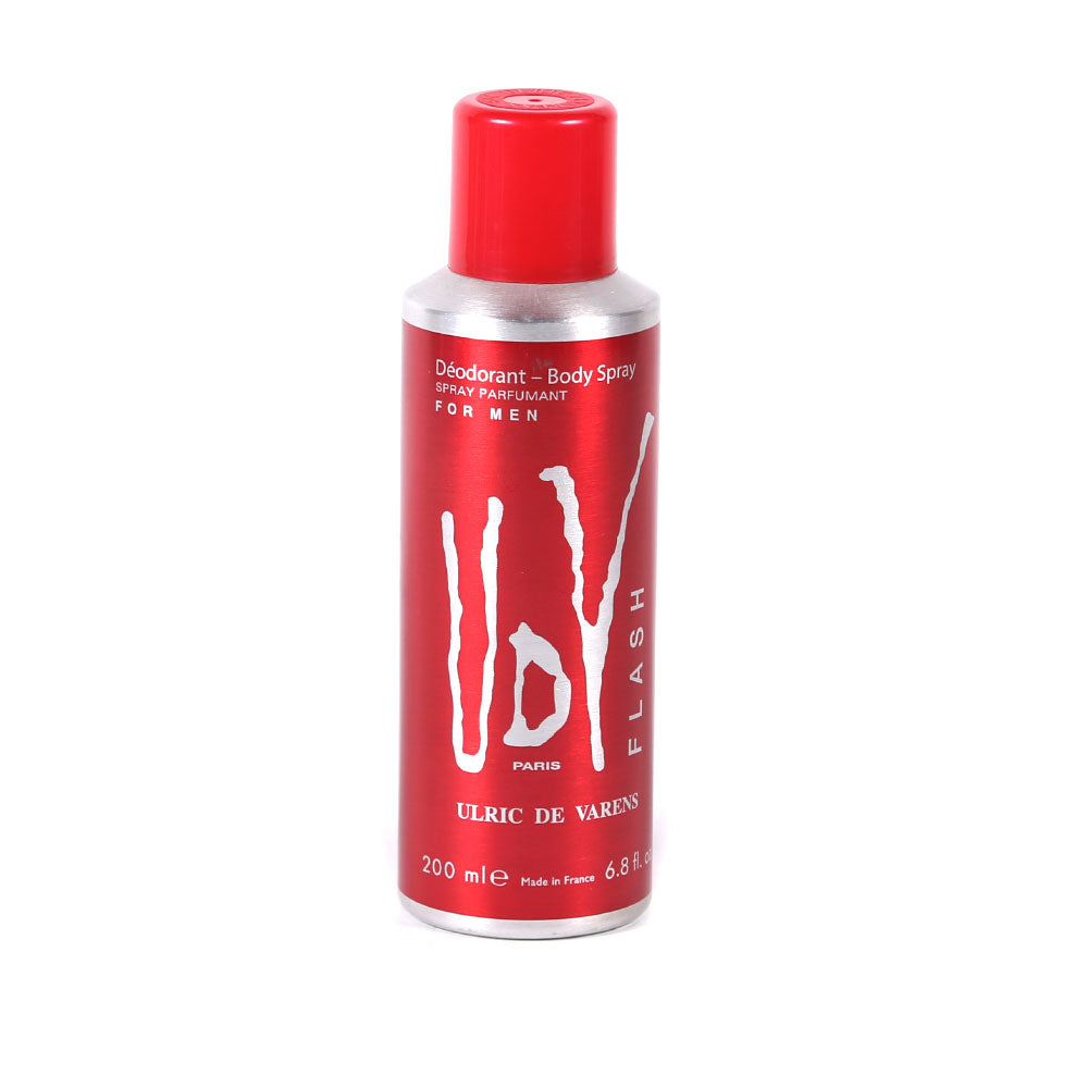 UDV DEODORANT FLASH FOR MEN 200 ML