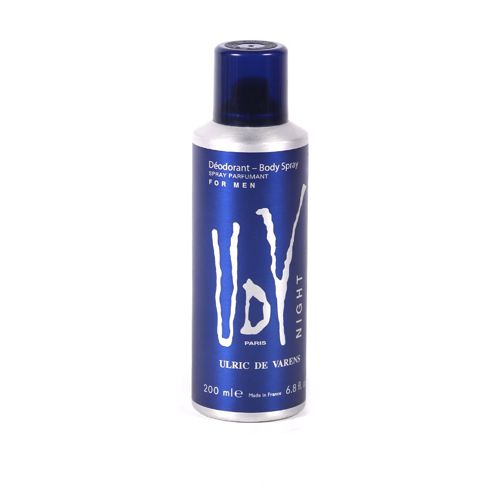 UDV DEODORANT NIGHT FOR MEN 200 ML