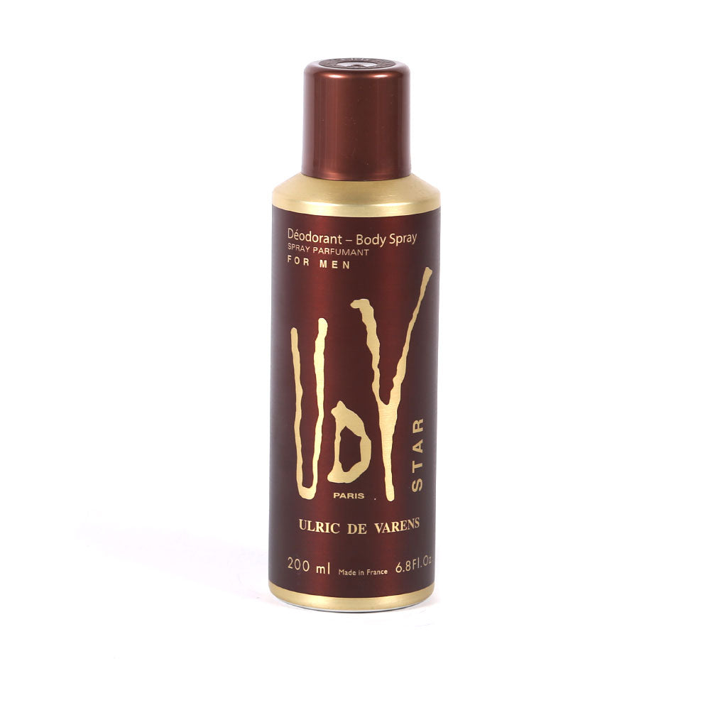 UDV DEODORANT STAR FOR MEN 200 ML