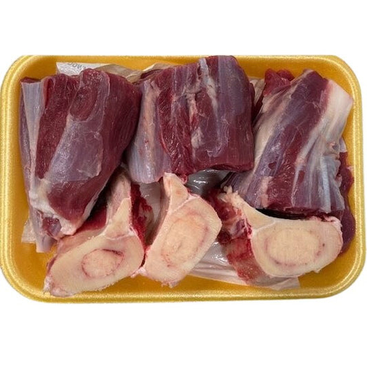 ARSALANS WORLD FOOD MARKET Nihari Gosht Cut up with Nully -Per lb