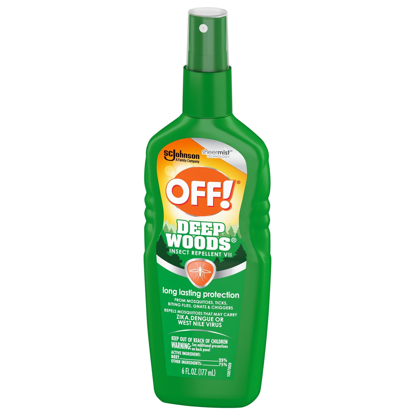 OFF! Deep Woods Insect Repellent VII, 6 fl oz