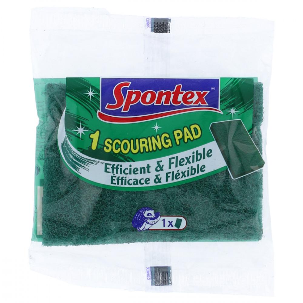 SPONTEX SCOURING PADS MEDIUM PC