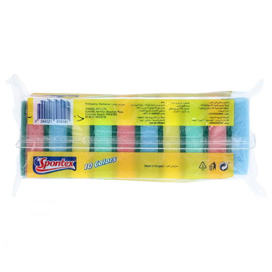 SPONTEX SPONGE 10 COLOR