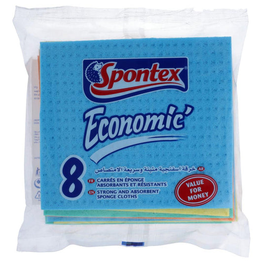 SPONTEX SPONGE CLOTH 8 ECONOMIC