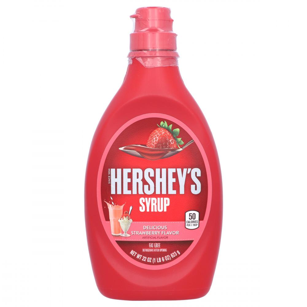 HERSHEYS SYRUP STRAWBERRY 623 GM