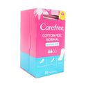 CAREFREE SANITARY PADS COTTON UNSCENTED 20PC