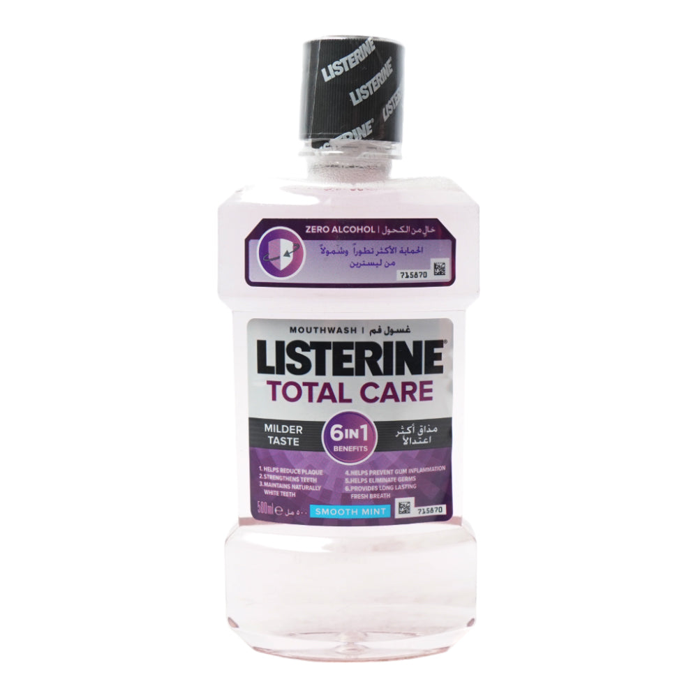 LISTERINE MOUTH WASH TOTAL CARE MILD 6IN1 500 ML