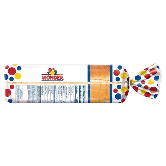 Wonder Bread Classic White Sandwich Bread, Sliced White Bread, 20 oz