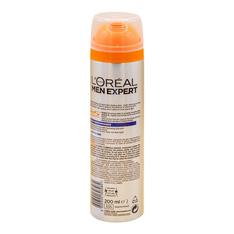 LOREAL SHAVING GEL ANTI IRRITATION 200 ML