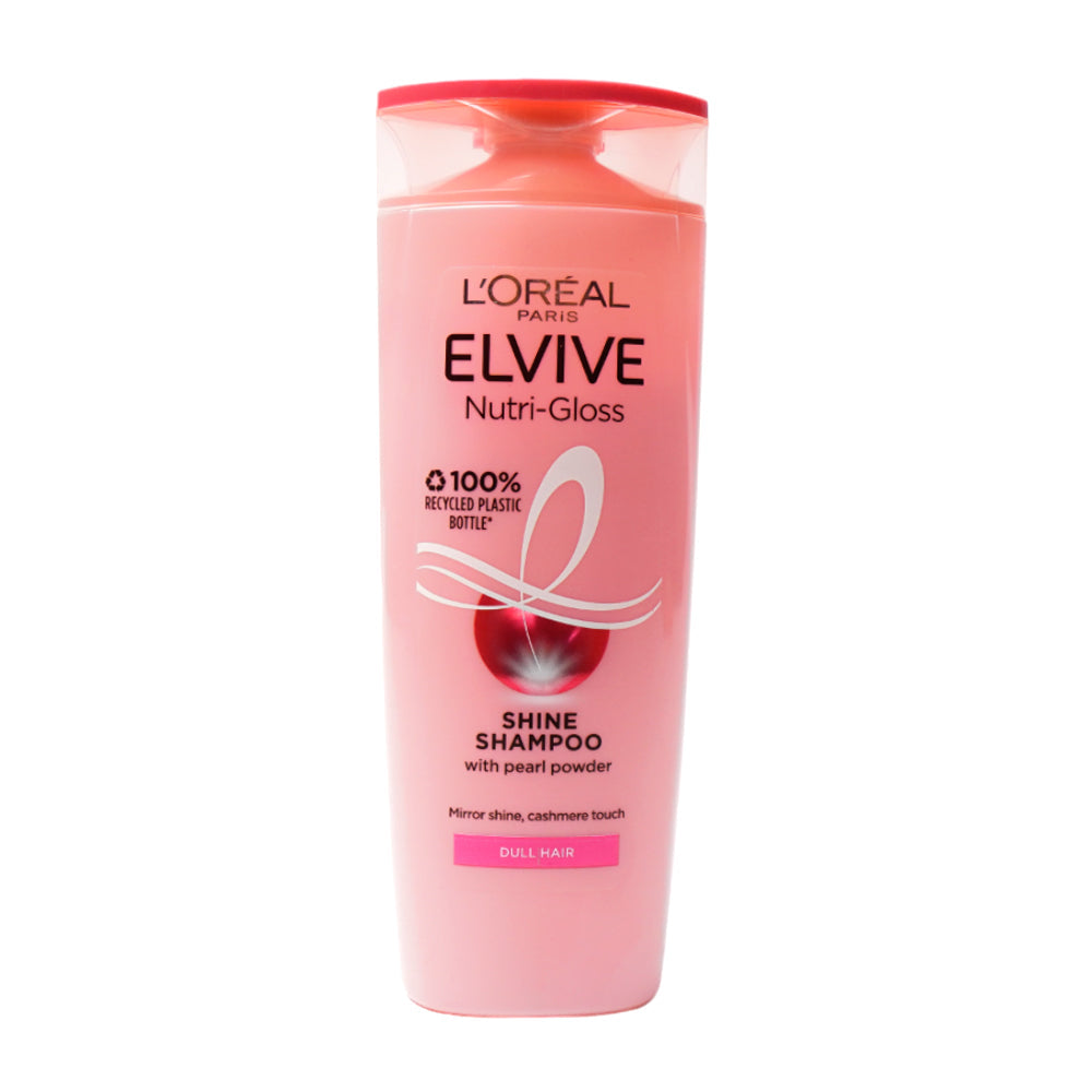 LOREAL ELVIVE SHAMPOO NUTRI-GLOSS PROTEIN PEARL 400 ML