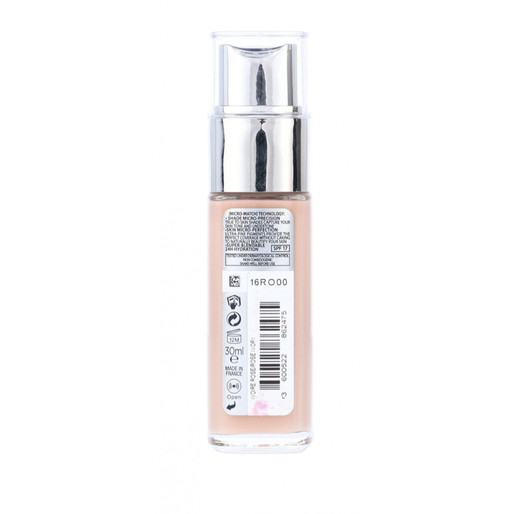 LOREAL TRUE MATCH FOUNDATION 1R 1C IVOIRE ROSE
