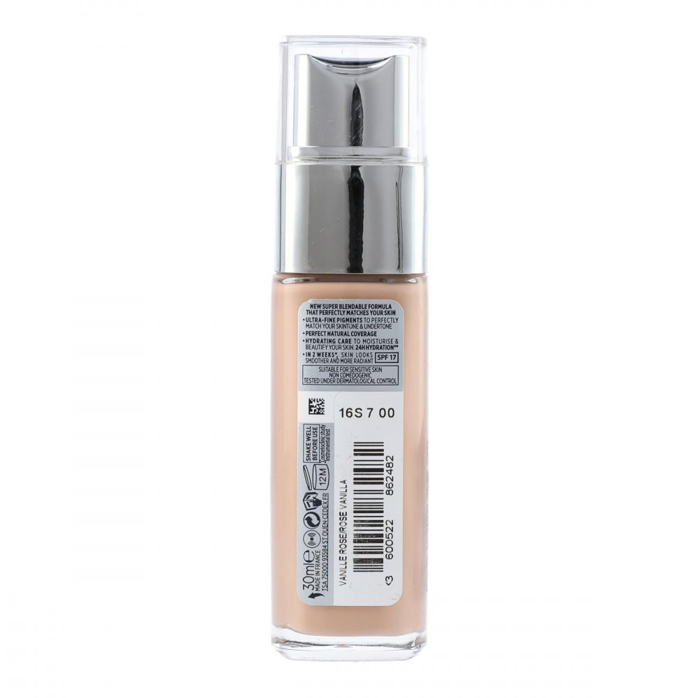 LOREAL TRUE MATCH FOUNDATION 2 R 2C VANILLA ROSE 30 ML