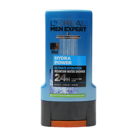 LOREAL MEN EXPERT SHOWER GEL HYDRA POWER 3IN1 300 ML