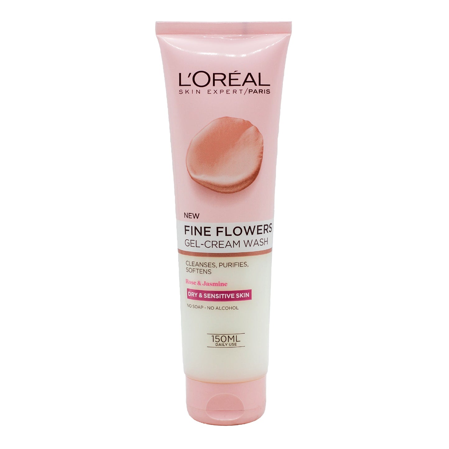 LOREAL FINE FLOWER GEL CREAM WASH SENSITIVE SKIN 150 ML
