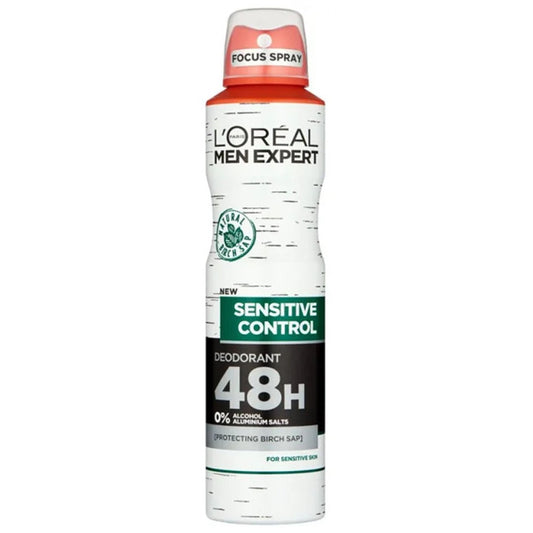 LOREAL MEN EXPERT DEODORANT SENSITIVE CONTROL 250 ML BASIC