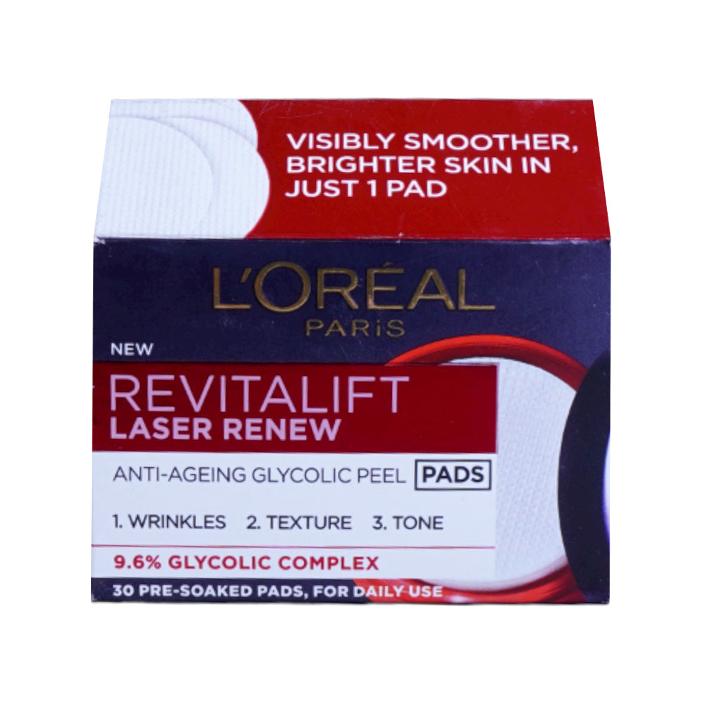 LOREAL PADS REVITALIFT LASER RENEW