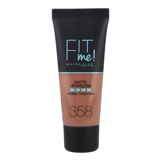 MAYBELLINE FIT ME MATTE FOUNDATION 358 LATTE 30ML