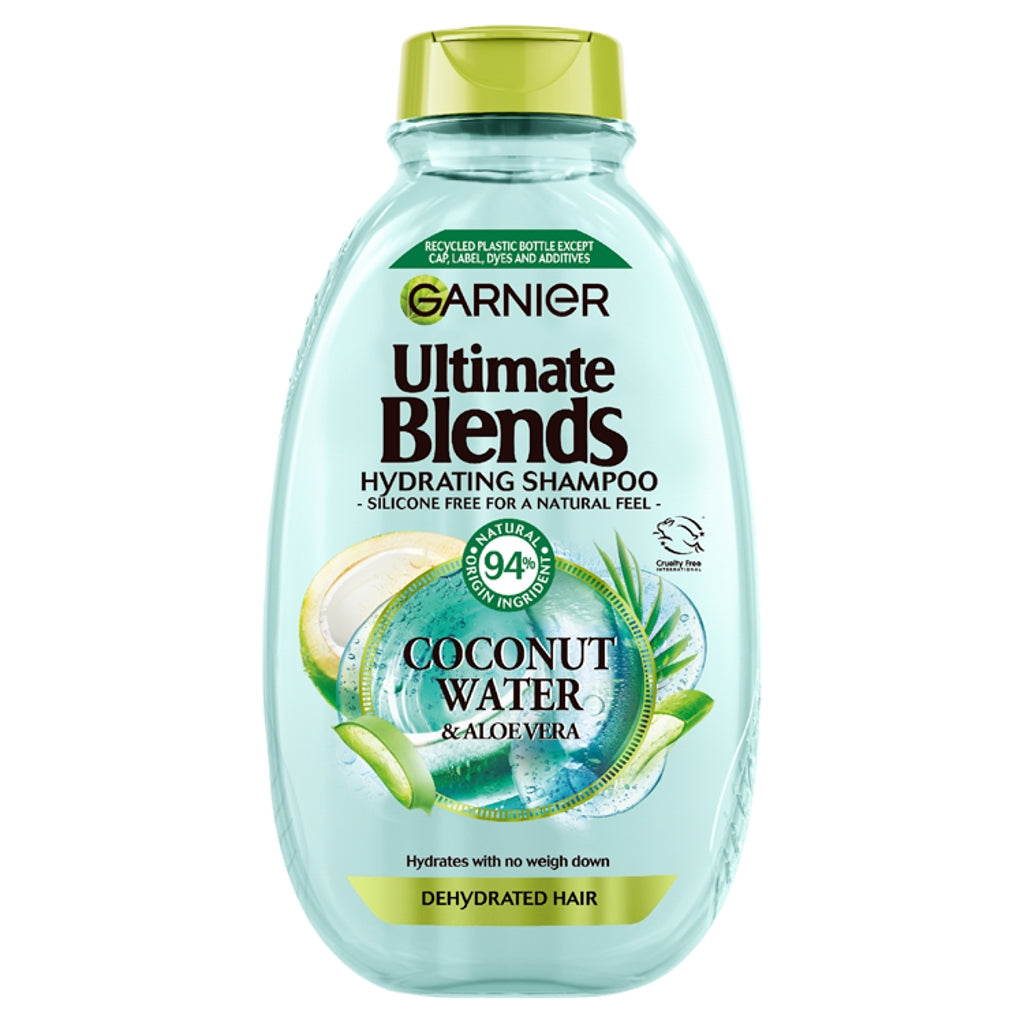 GARNIER ULTIMATE BLENDS SHAMPOO COCONUT WATER & ALOE 400 ML