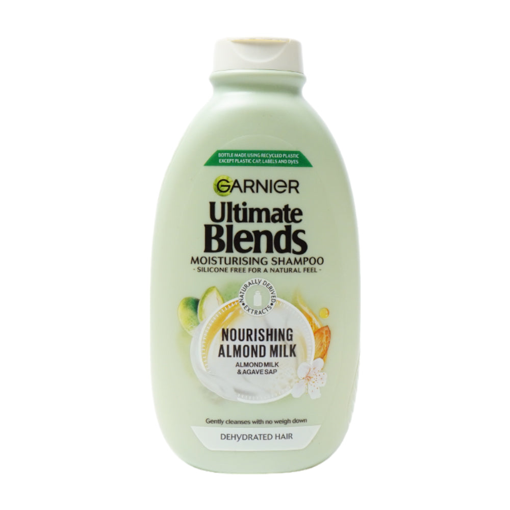 GARNIER ULTIMATE BLENDS SHAMPOO NOURISHING ALMOND MILK 400 M