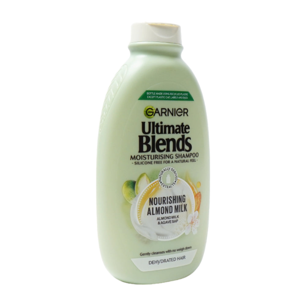 GARNIER ULTIMATE BLENDS SHAMPOO NOURISHING ALMOND MILK 400 M