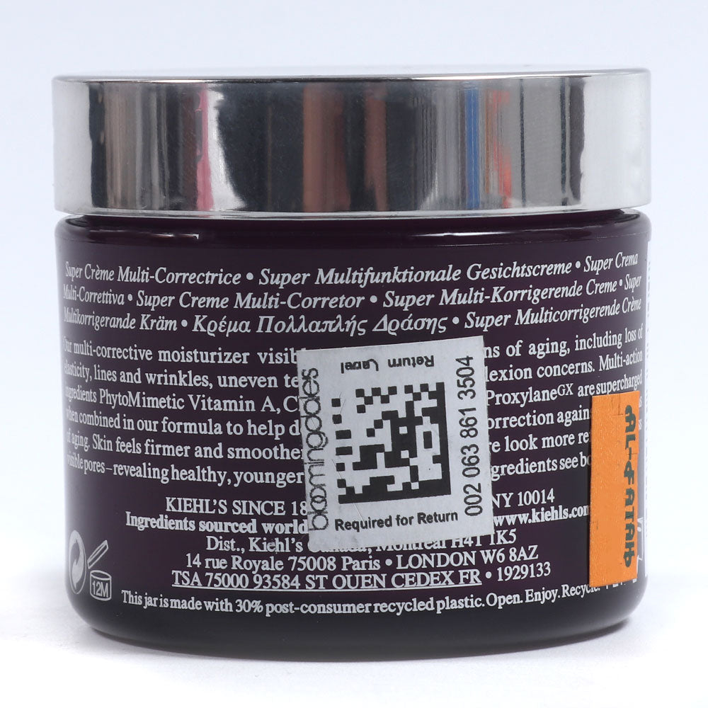 KIEHLS SUPER MULTI CORRECTIVE FIRMS SMOOTH BOOSTS RADIANCE C