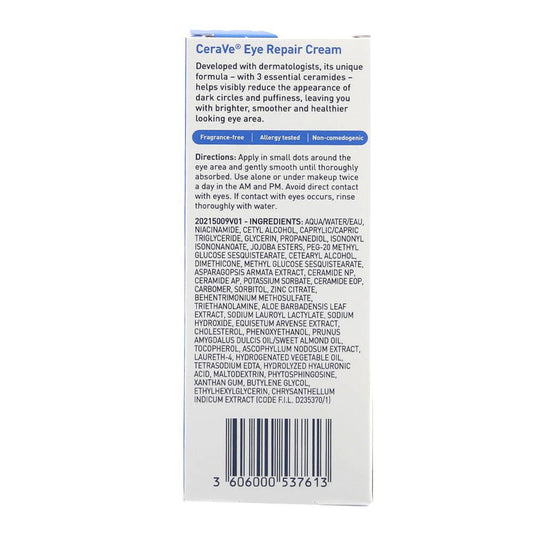 CERAVE EYE REPAIR CREAM 14.2 G
