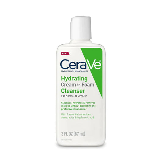 CERAVE HYDRATING CREAM TO FOAM CLEANSER 87ML