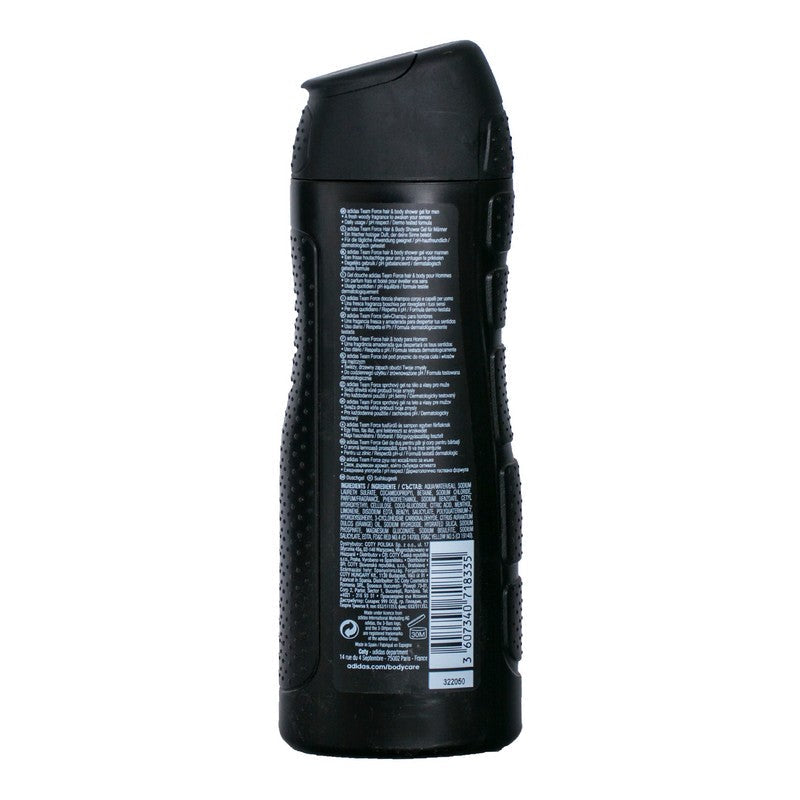 ADIDAS SHOWER GEL TEAM FORCE STIMULATING 3IN1 400 ML