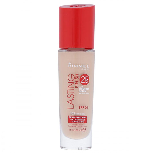 RIMMEL LASTING FINISH FOUNDATION TRUE LVORY  PCS