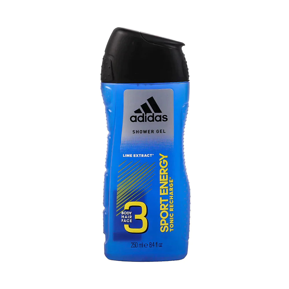 ADIDAS SHOWER GEL SPORT ENERGY LIME EXTRACT 3IN1 250 MLÂ 