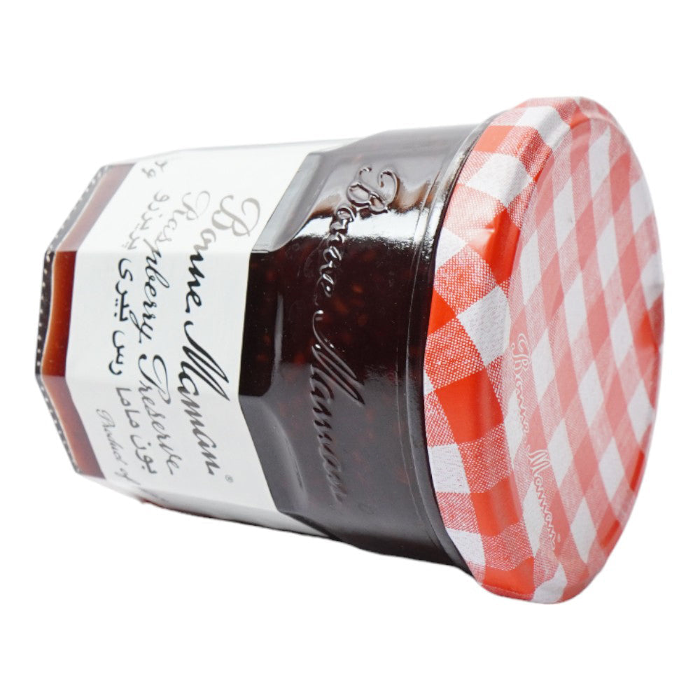 BONNE MAMAN JAM PRESERVE RASPBERRY 370 GM