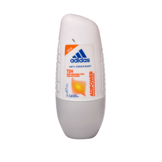 ADIDAS ROLL ON ADIPOWER 0% ALCOHOL ANTI PERSPIRANT 72H 50 ML