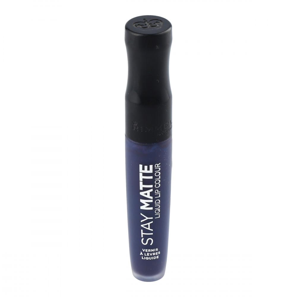 RIMMEL STAY MATTE LIQUID LIP COLOUR 830 BLUE IRIS