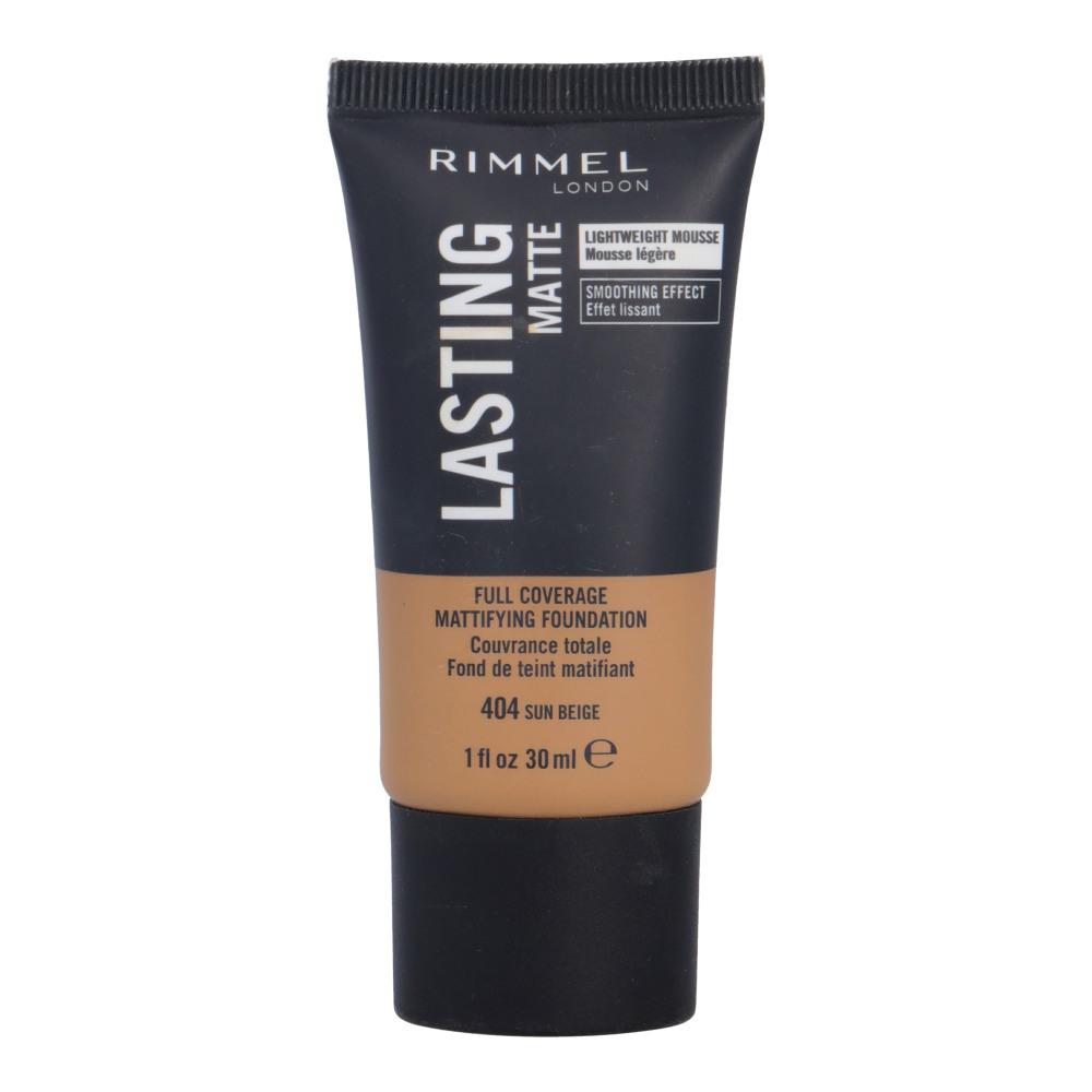 RIMMEL LASTING MATTE FOUNDATION 404 SUN BEIGE 30ML
