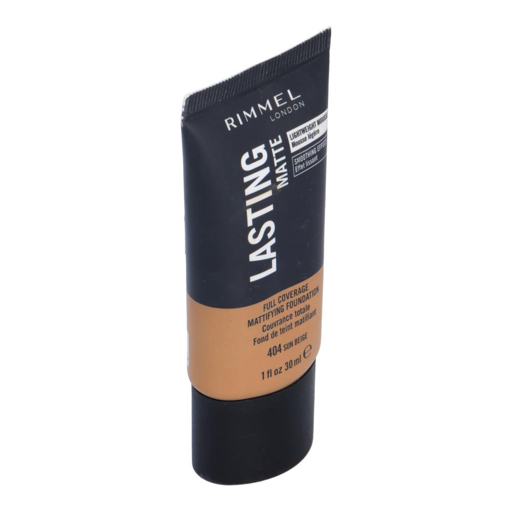 RIMMEL LASTING MATTE FOUNDATION 404 SUN BEIGE 30ML